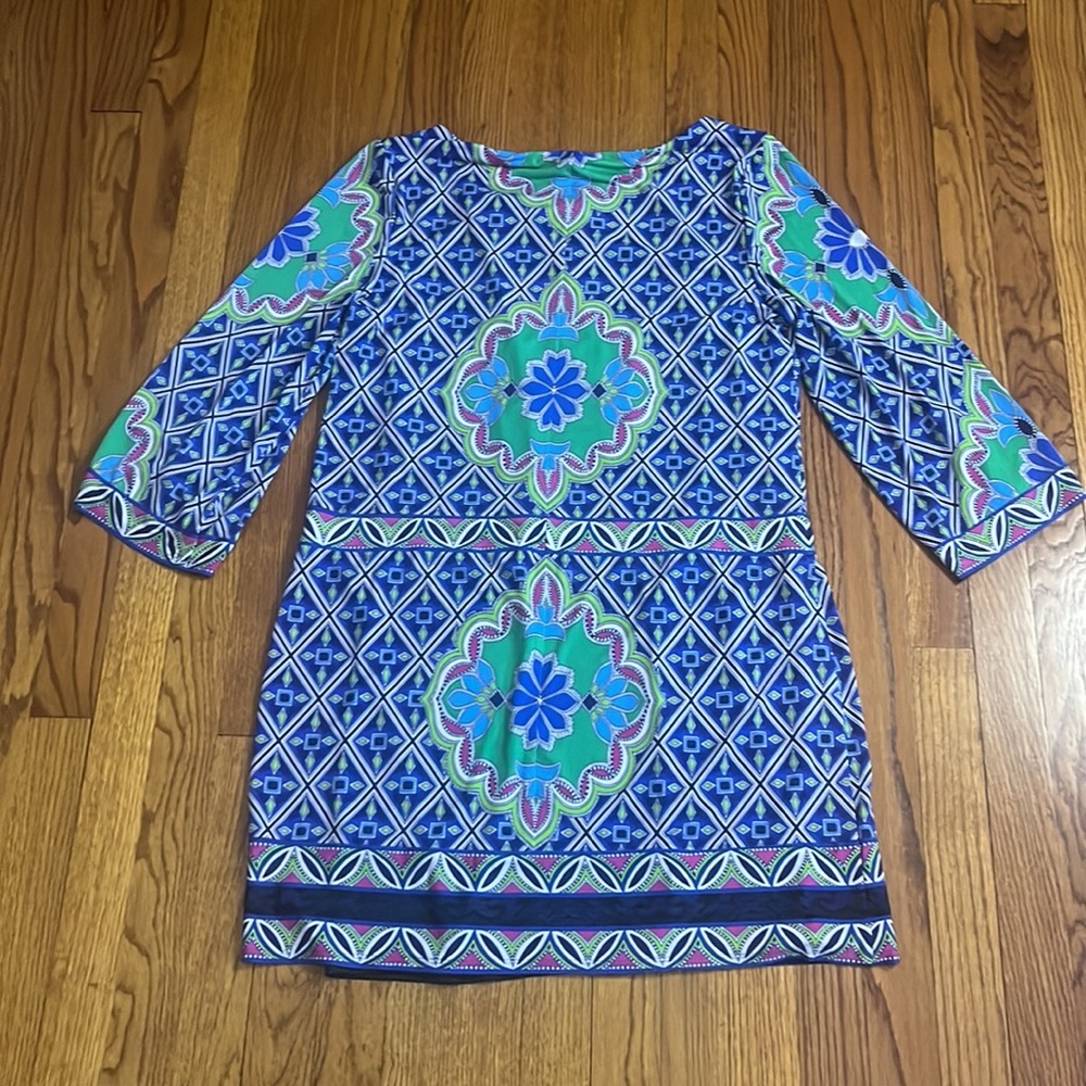 Laundry by Shelli Segal Woman’s Printed Dress Size L - Picture 4 of 5